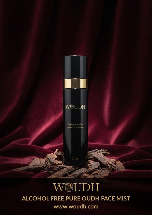 Pure Oudh Infused Face Mist | Hydrating Facial Mist | WOUDH Singapore