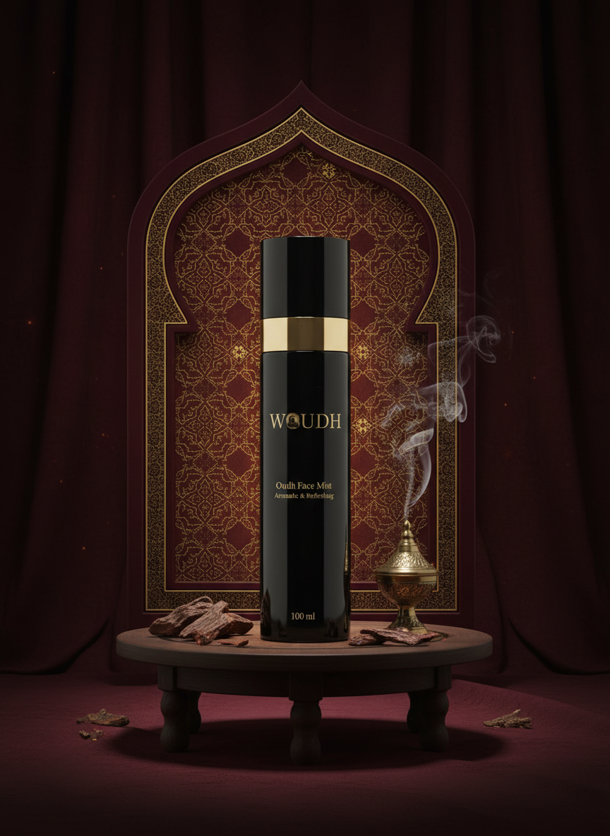Pure Oudh Infused Face Mist | Hydrating Facial Mist | WOUDH Singapore